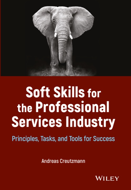 Buchcover: Soft Skills for the Professional Services Industry, Wiley Verlag 2022